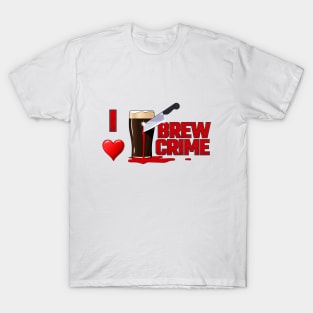 I heart Brew Crime Alternate T-Shirt